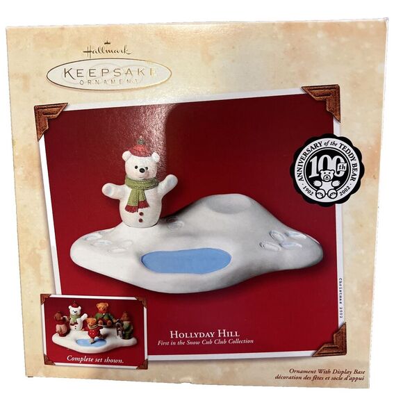 Set of 5 Snow Cub Club Hallmark Ornaments | 2002 | Full Set NEW IN BOXES Holiday - Picture 6 of 6